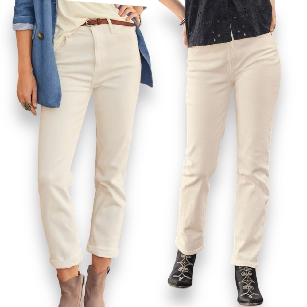 NWT Driftwood Stella Straight Classic Jeans Size 25x27